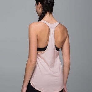 Lululemon 105 F Pale Pink Racerback Tank